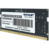 Mémoire vive 32GB DDR5 5600MHz Patriot Signature Line SO-DIMM (PSD532G56002S)