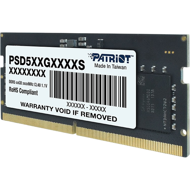 Mémoire vive 32GB DDR5 5600MHz Patriot Signature Line SO-DIMM (PSD532G56002S) - photo 5