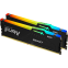 mémoire vive 64GB DDR5 5600MHz Kingston Fury Beast RGB (KF556C40BB2AK2-64) (2x32GB KIT)