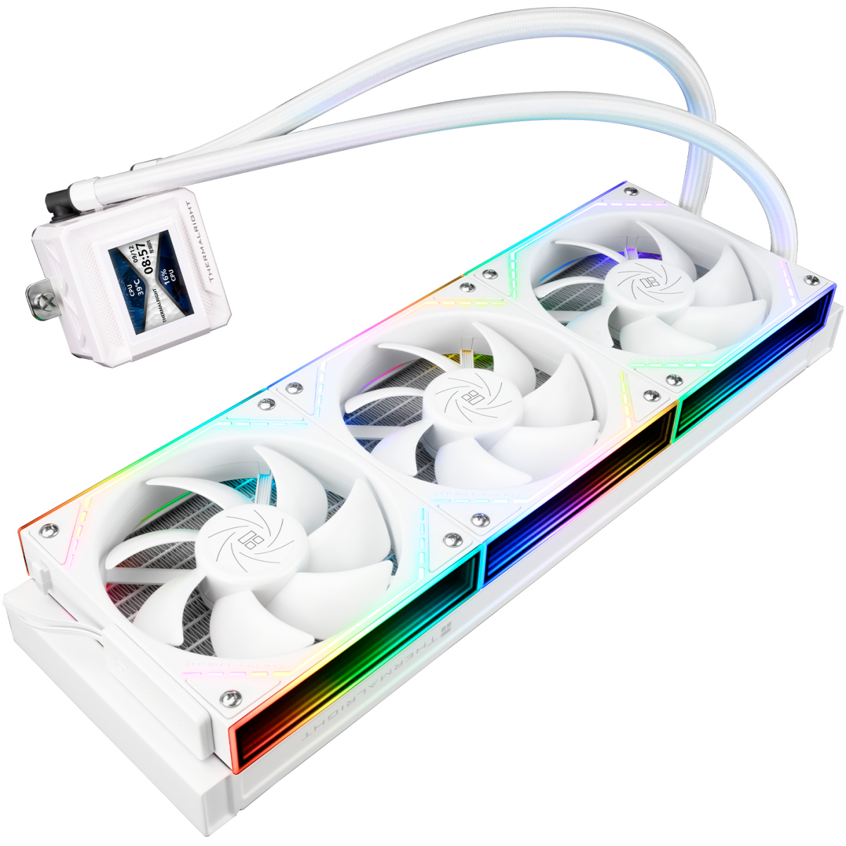 système de refroidissement liquide Thermalright Frozen Warframe 360 SE ARGB White V2 - TRFWSE360AWV2 - photo 3