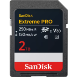carte mémoire 2TB SD SanDisk Extreme Pro (SDSDXXD-2T00-GN4IN)