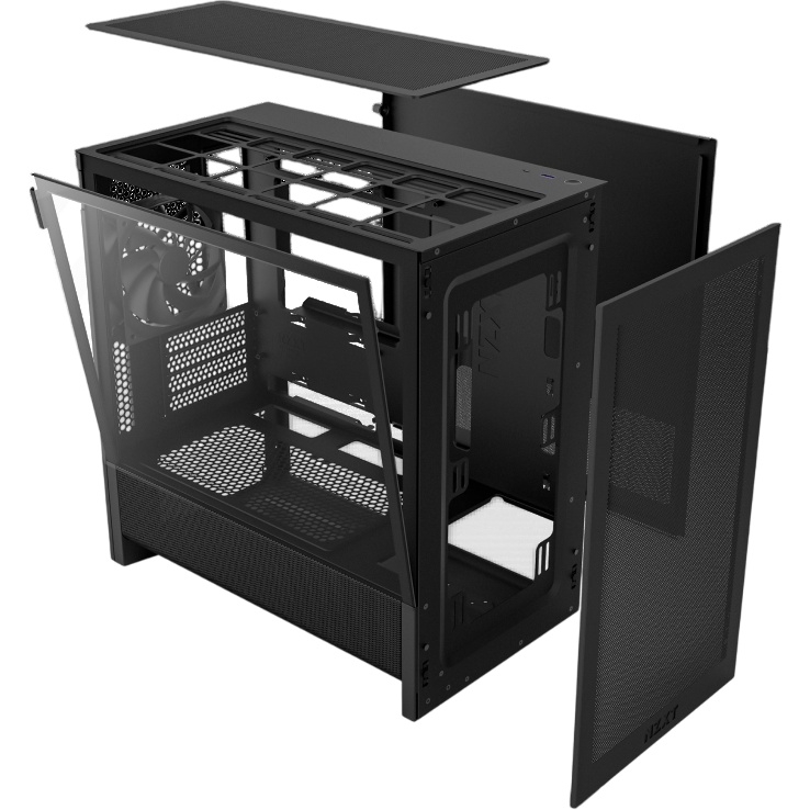 Boîtier NZXT H3 Flow Black - CC-H31FB-01 - photo 2