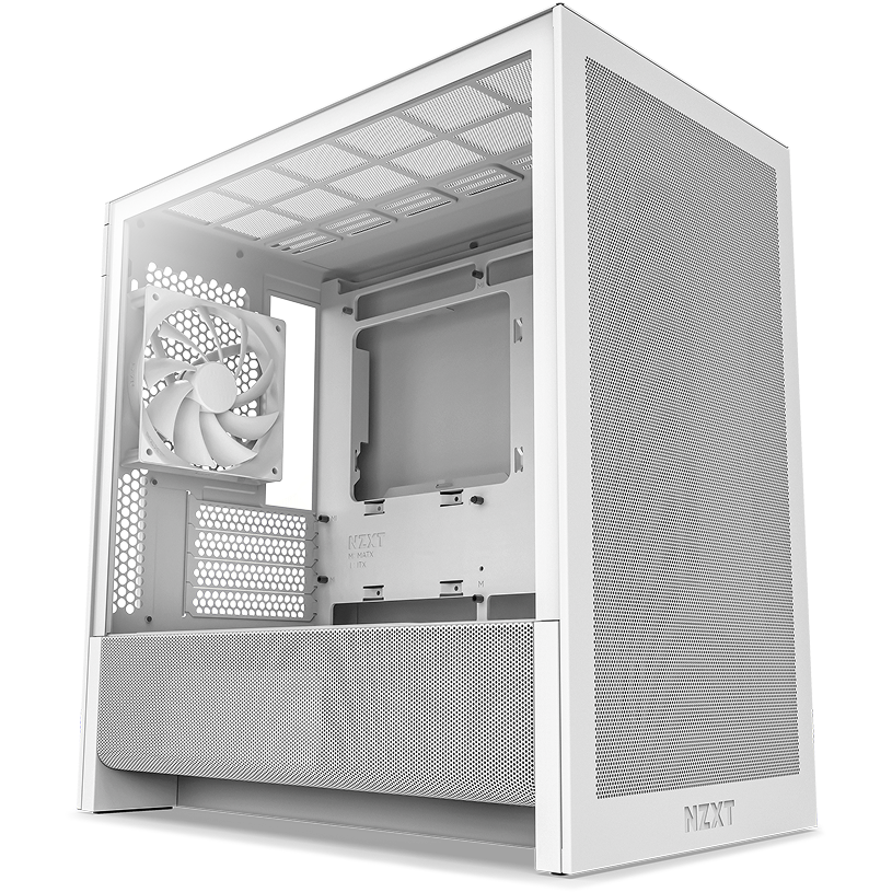 Boîtier NZXT H3 Flow White - CC-H31FW-01