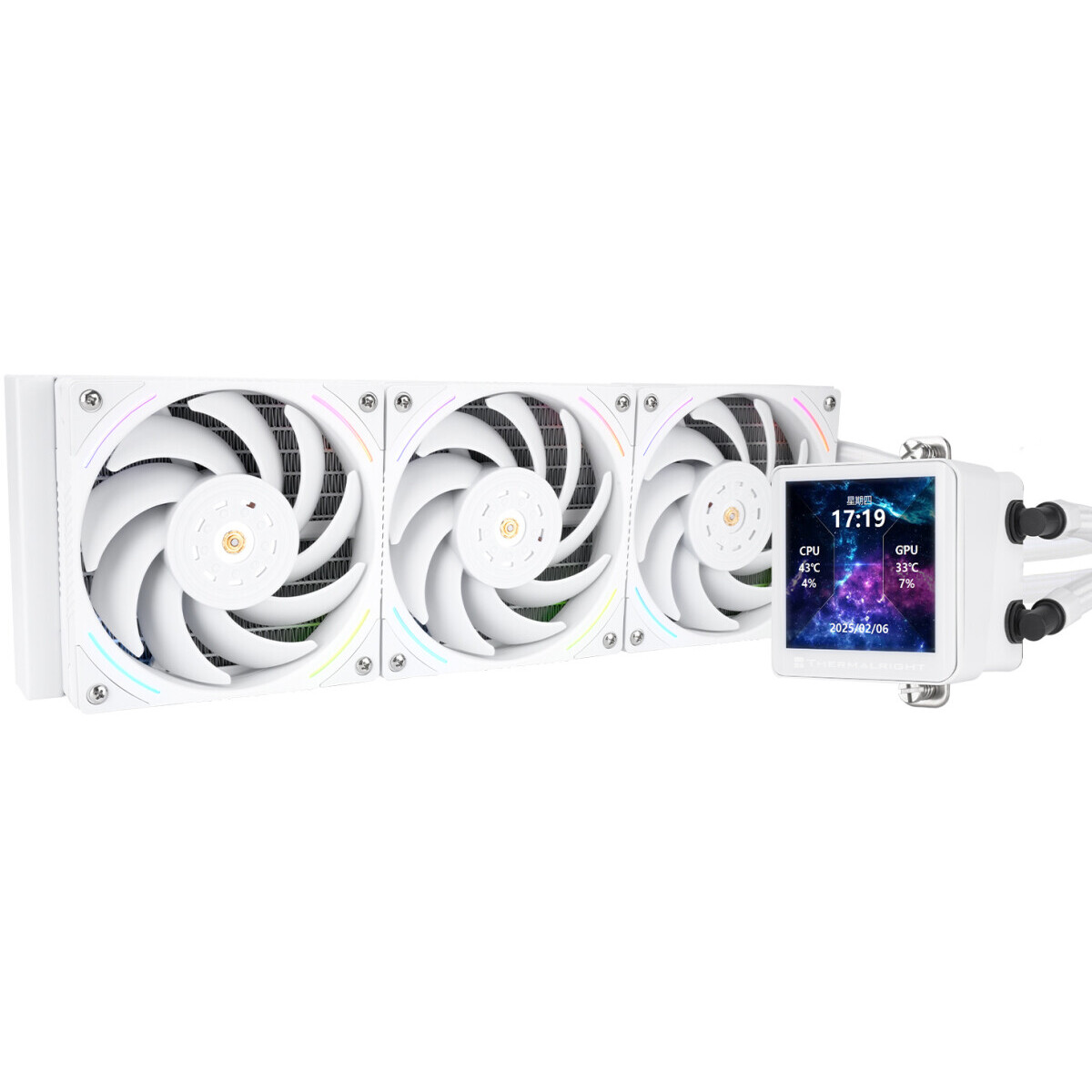Système de refroidissement liquide Thermalright Frozen Vision 360 ARGB White V2 - TRFV360AWV2