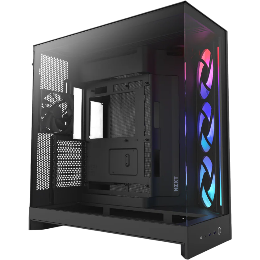 Boîtier NZXT H9 Flow RGB Black - CM-H92FB-R1