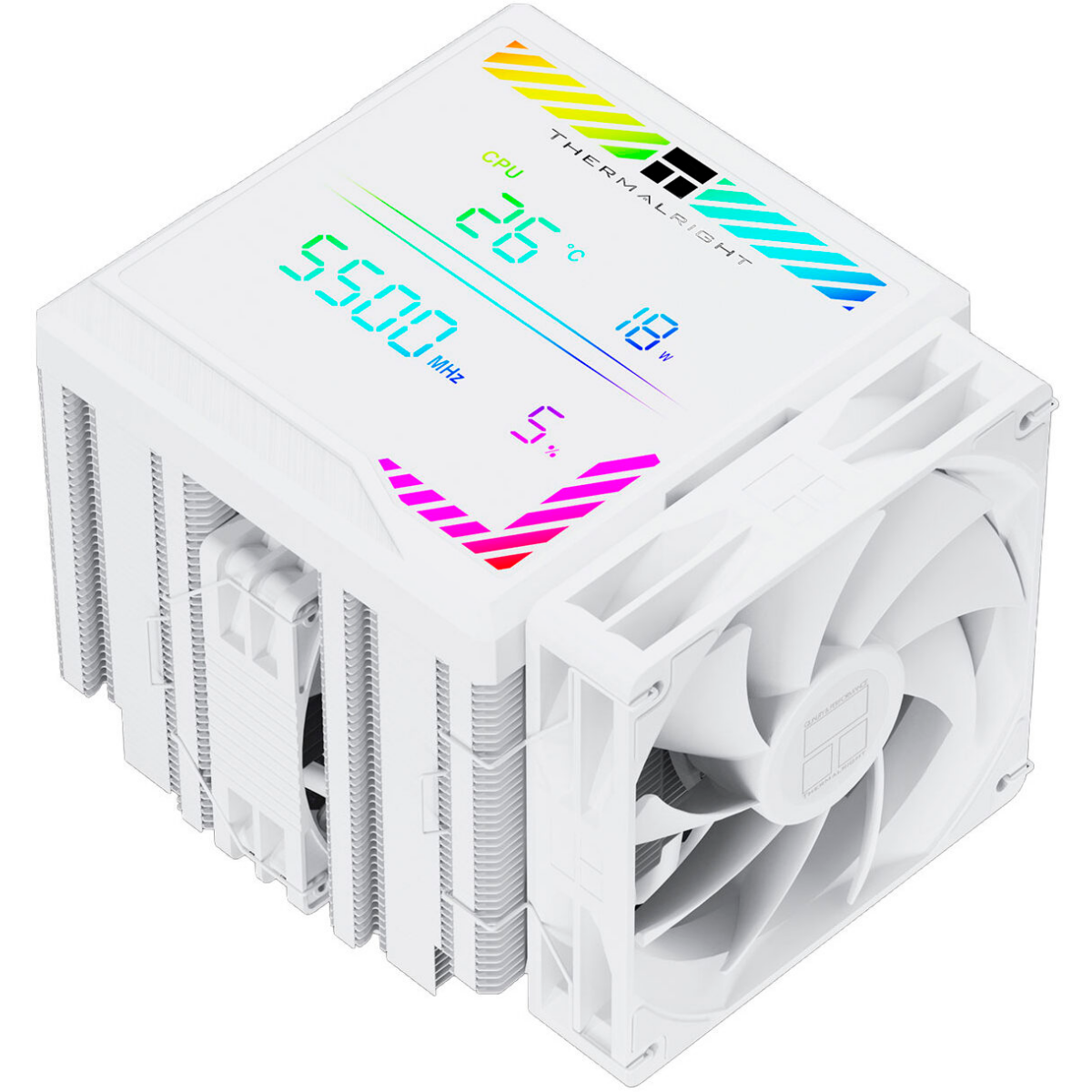 Refroidisseur Thermalright Peerless Assassin 140 Digital White - PA140-DG-WH