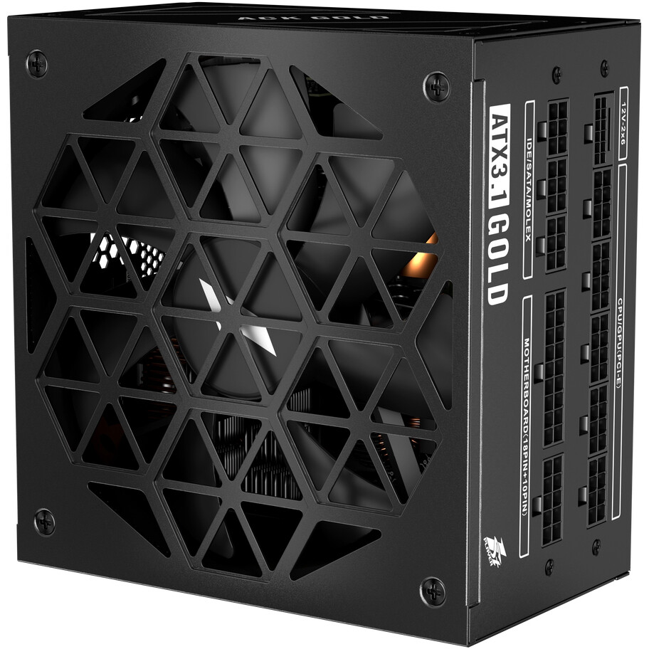 bloc dalimentation 850W 1STPLAYER ACK GOLD HA-850BA2 Black - photo 5