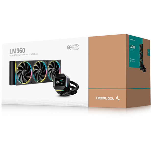 Système de refroidissement liquide DeepCool LM360 - R-LM360-BKDMMC-1 - photo 6