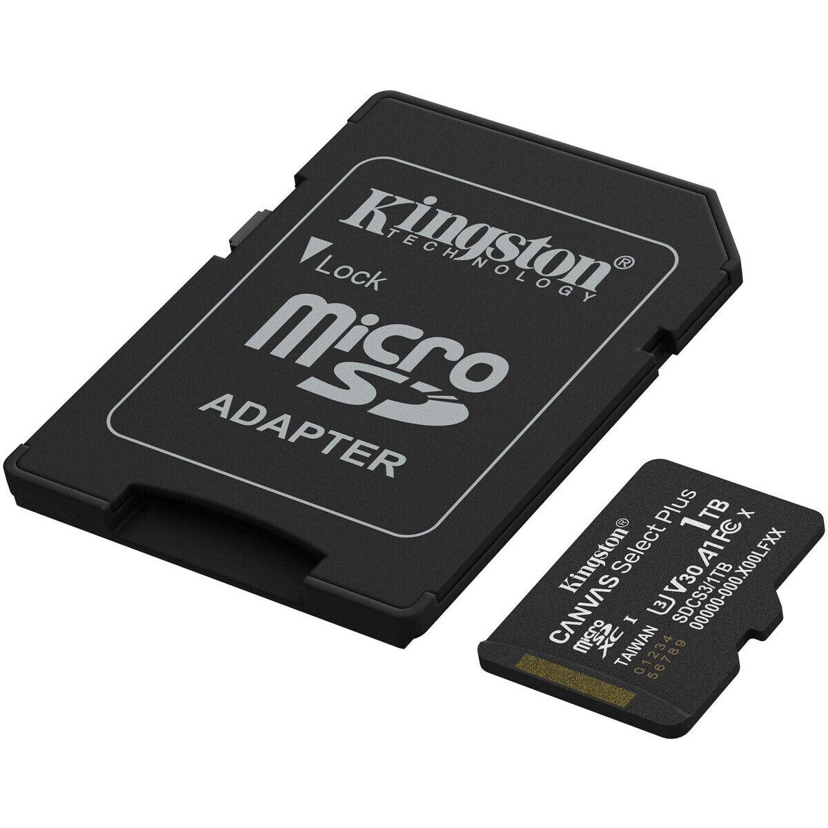 carte mémoire 1TB MicroSD Kingston Canvas Select Plus + SD adapter (SDCS3/1TB) - photo 2
