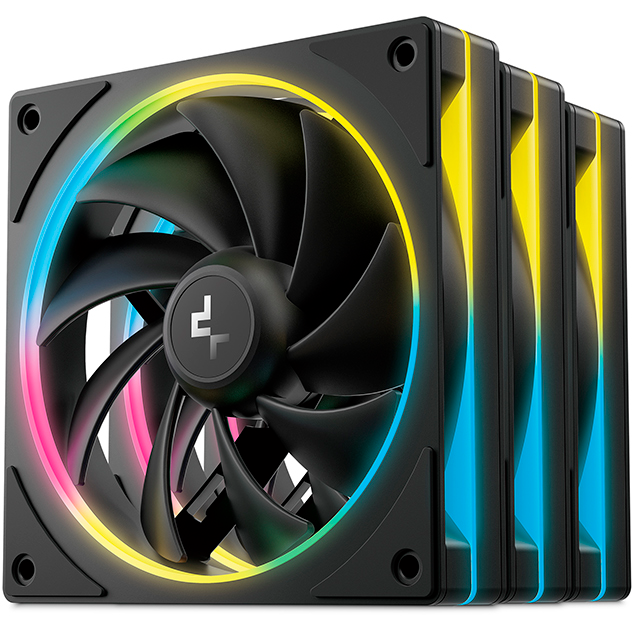 Ventilateur pour boîtier DeepCool FL12 SE (3 pcs) - FL12 SE 3 IN 1