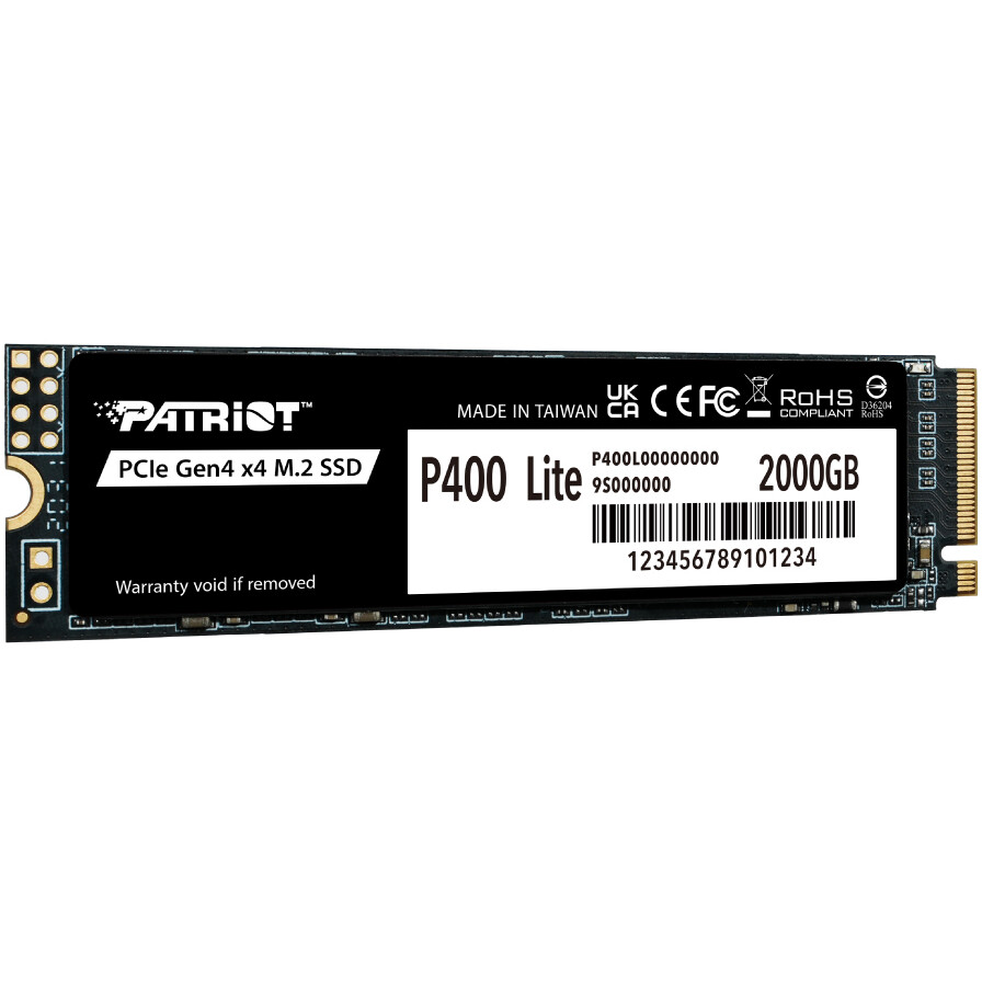 stockage SSD 2TB Patriot P400 Lite (P400LP2KGM28H) - photo 2