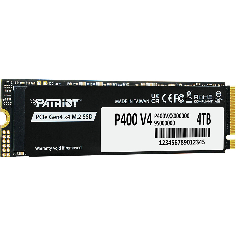 stockage SSD 4TB Patriot P400 V4 (P400VP4TBM28H) - photo 2