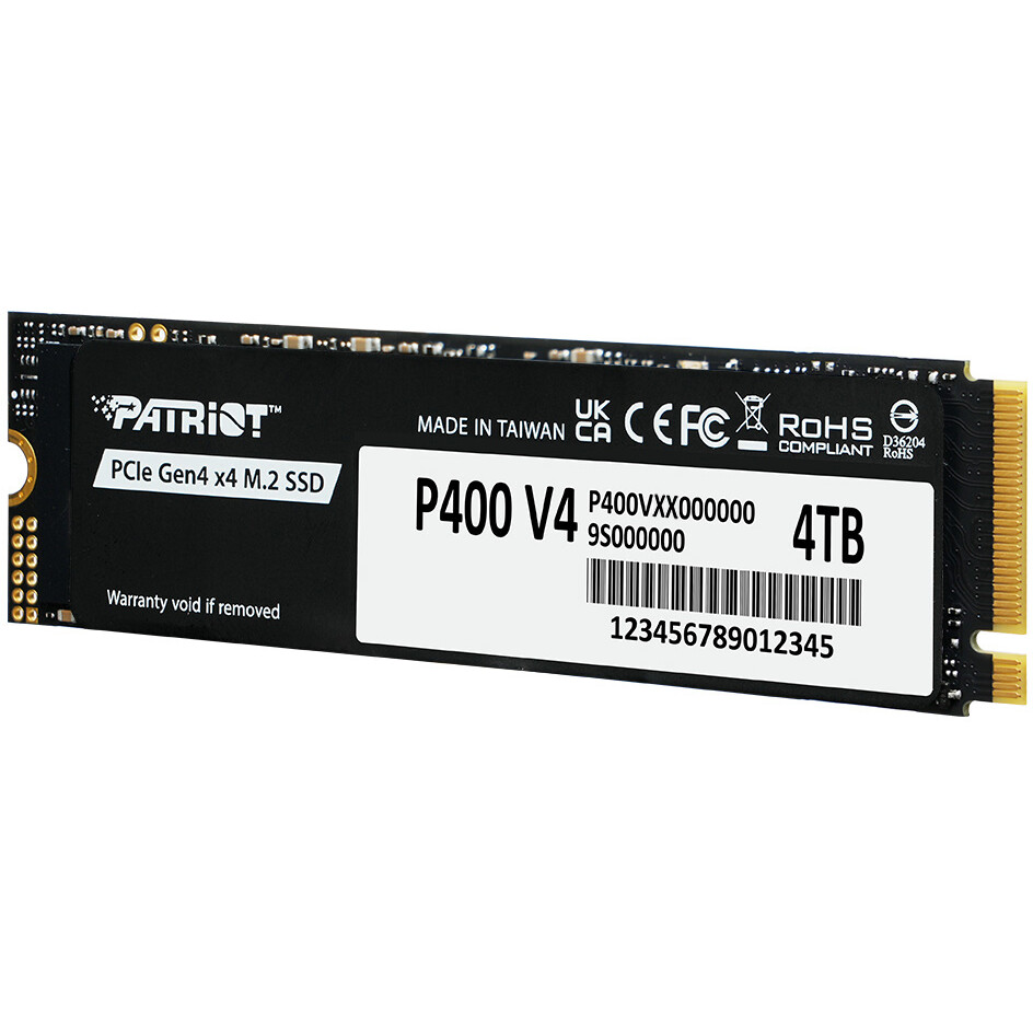 stockage SSD 4TB Patriot P400 V4 (P400VP4TBM28H) - photo 3