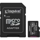 carte mémoire 128GB MicroSD Kingston Canvas Select Plus + SD adapter (SDCS3/128GB)