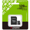 carte mémoire 128GB MicroSD Kingston Canvas Select Plus + SD adapter (SDCS3/128GB) - photo 3