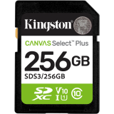 carte mémoire 256GB SD Kingston Canvas Select Plus (SDS3/256GB)