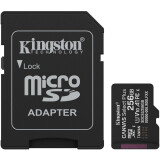 carte mémoire 256GB MicroSD Kingston Canvas Select Plus + SD adapter (SDCS3/256GB)