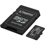 carte mémoire 256GB MicroSD Kingston Canvas Select Plus + SD adapter (SDCS3/256GB)