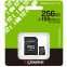 carte mémoire 256GB MicroSD Kingston Canvas Select Plus + SD adapter (SDCS3/256GB) - photo 3