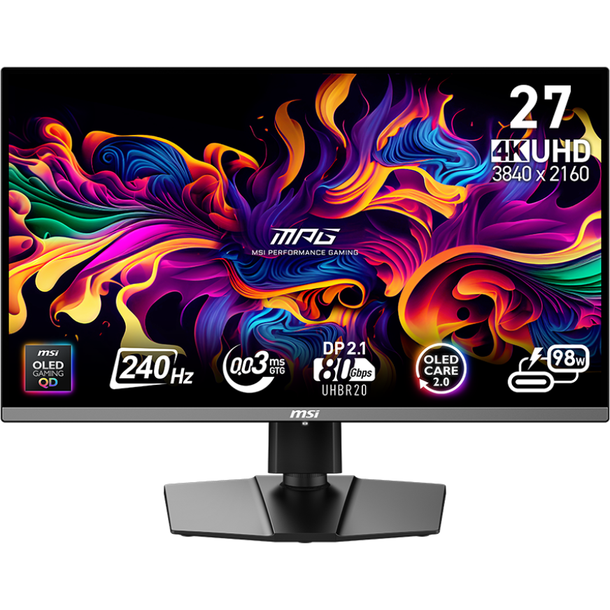 écran MSI 27" MPG 272URX QD-OLED - 9S6-3CD79A-015