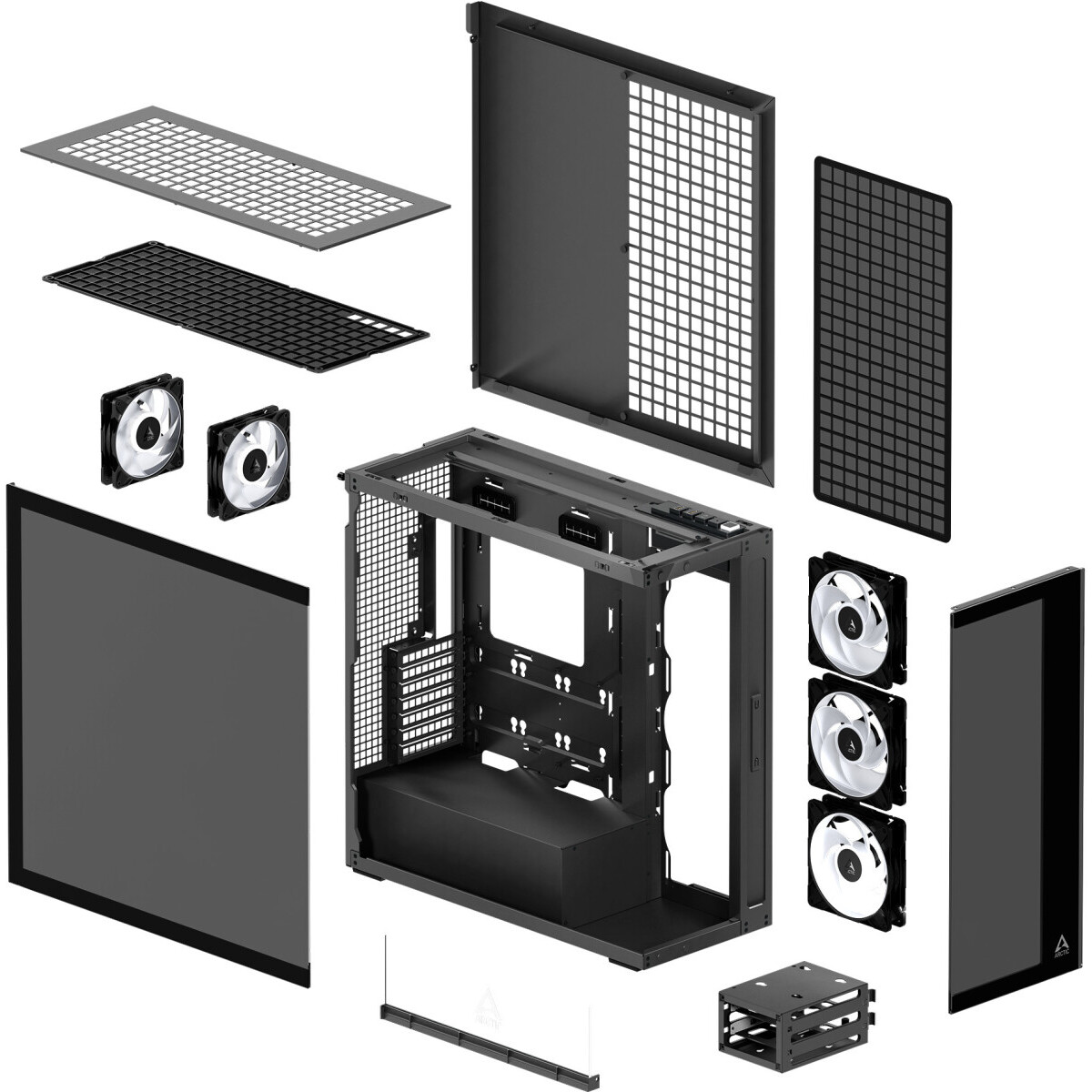 Boîtier Arctic Xtender Black - ACPCC00015A - photo 8