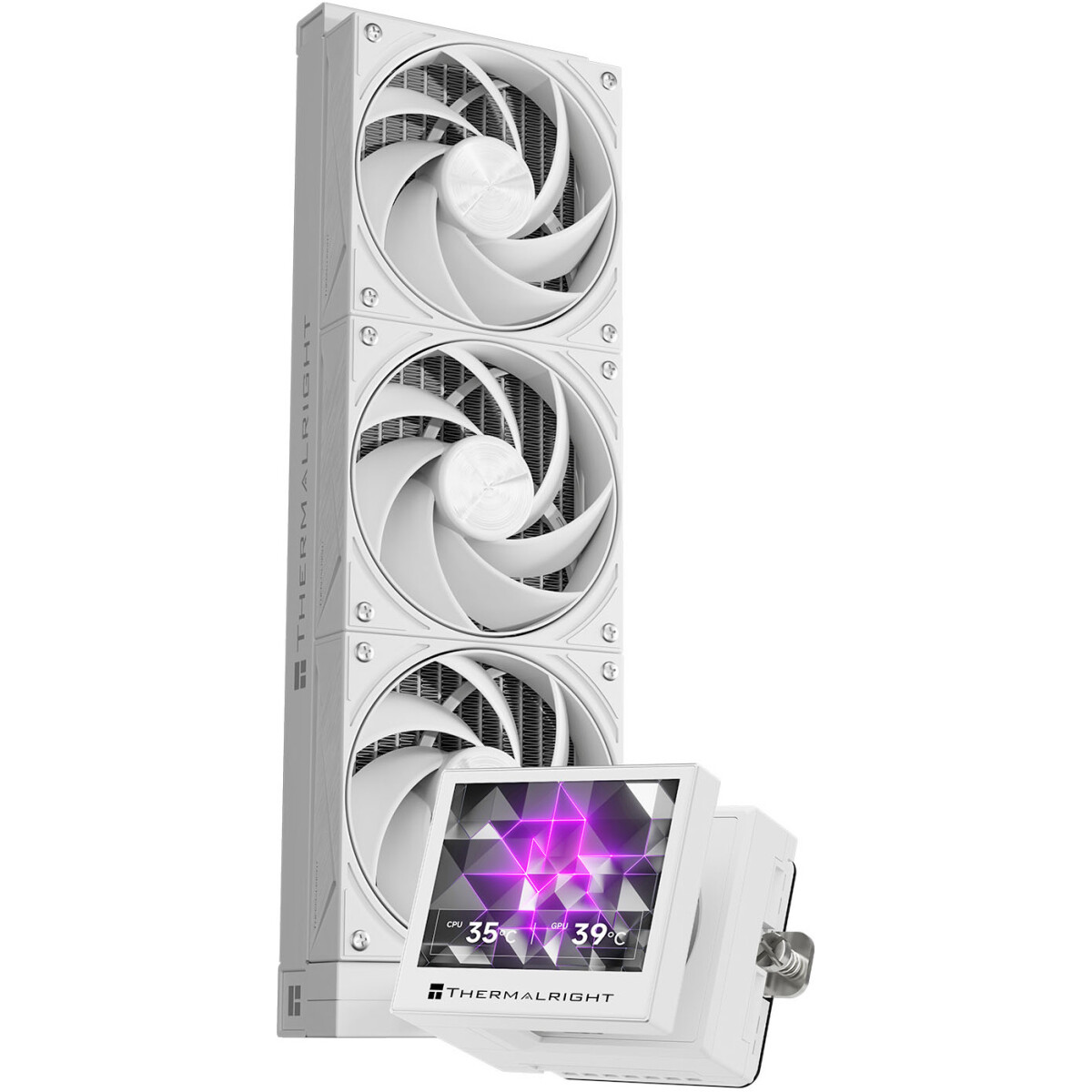 Système de refroidissement liquide Thermalright Stream Vision 360 White - S-VISION-360-WH