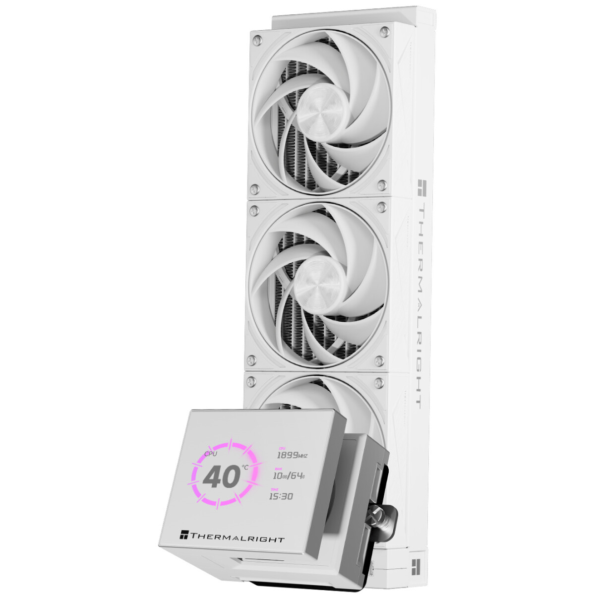 Système de refroidissement liquide Thermalright Stream Vision 360 White - S-VISION-360-WH - photo 3