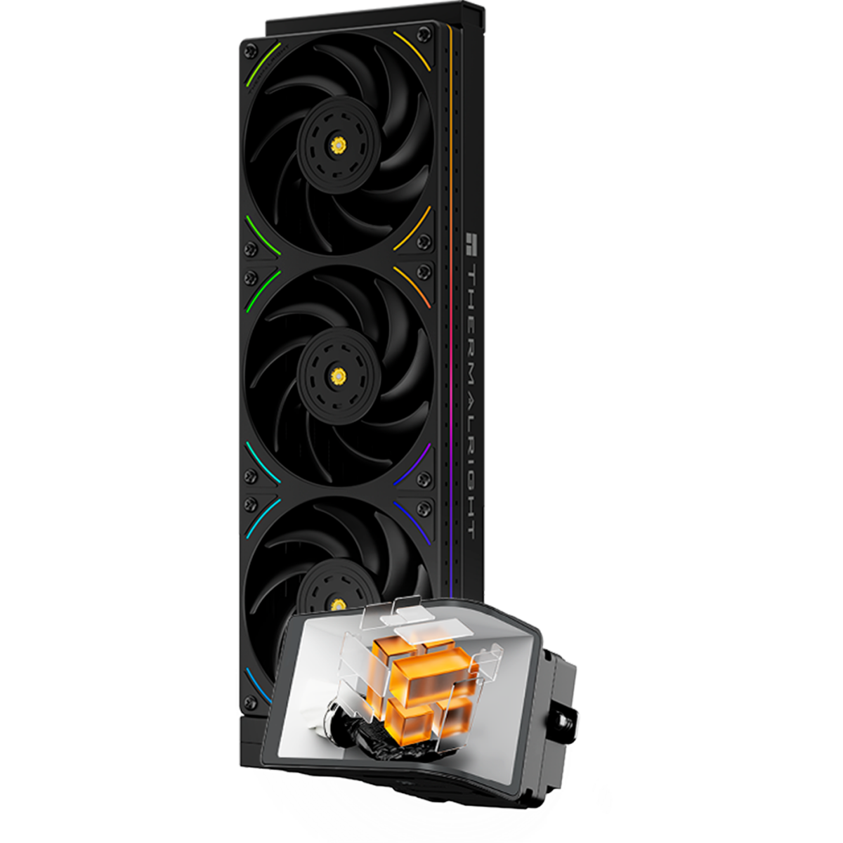 Système de refroidissement liquide Thermalright Wonder Vision 360 UB ARGB Black - WDR-VISION-360-BL - photo 2
