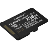 carte mémoire 256GB MicroSD Kingston Canvas Select Plus (SDCS3/256GBSP)