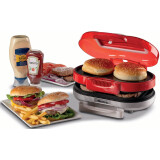 gourmetteuseàburgers Ariete Hamburger Maker Red (00C020500AR0)