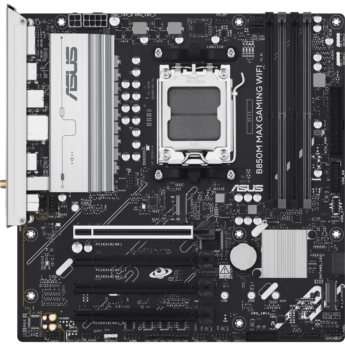 Carte mère ASUS B850M MAX GAMING WIFI