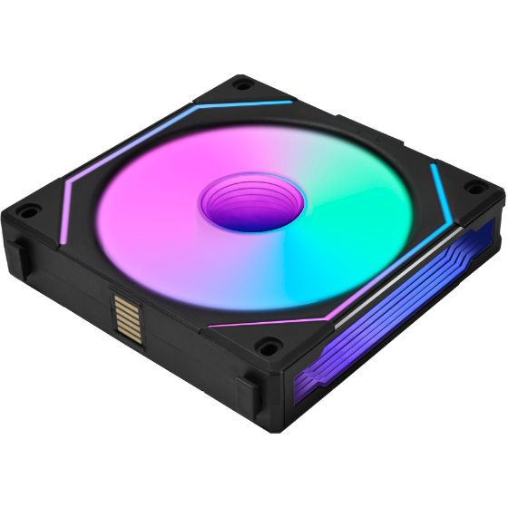 Ventilateur pour boîtier Lian Li UNI Fan SL Infinity Wireless 120 Reverse Blade Black - G99.12RSLIN1W1B.R0 - photo 2
