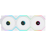 Ventilateur pour boîtier Lian Li UNI Fan TL Wireless LCD 120 White (3 pcs) (G99.12TLLCD1W3W.R0)