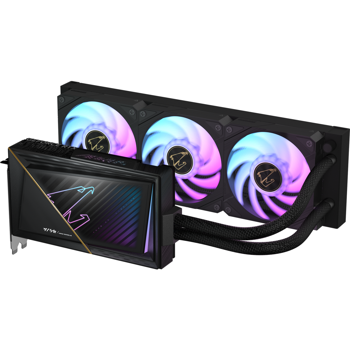 carte graphique NVIDIA GeForce RTX 5080 Gigabyte AORUS XTREME WATERFORCE OC 16GB (GV-N5080AORUSX W-16GD) - photo 2
