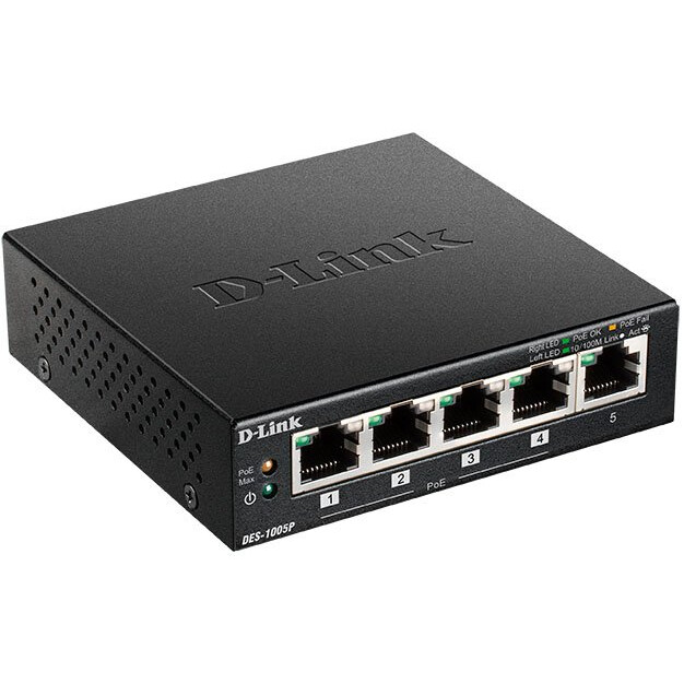 Commutateur (switch) D-Link DES-1005P