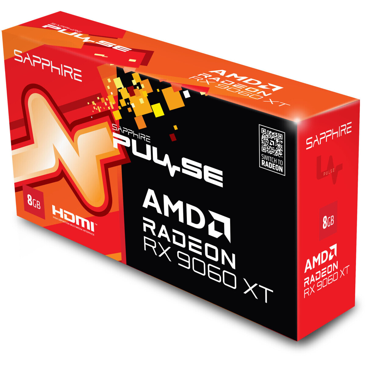 carte graphique AMD Radeon RX 9060 XT Sapphire Pulse OC 8GB (11350-04-20G) - photo 7
