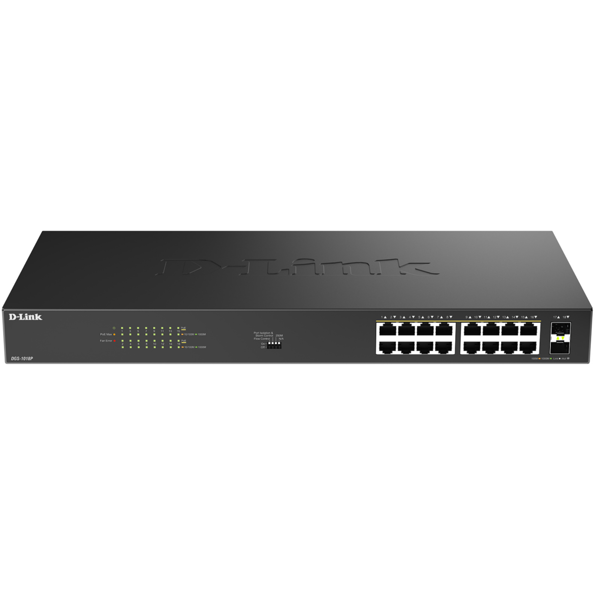 commutateur (switch) D-Link DGS-1018P - photo 2