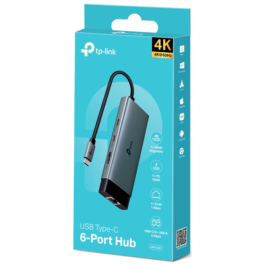 Hub USB TP-Link UH6120C - photo 5