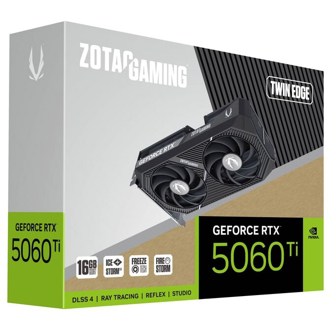 Carte graphique NVIDIA GeForce RTX 5060 Ti Zotac Twin Edge 16GB (ZT-B50620E-10M) - photo 6