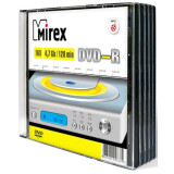 DVD-R Mirex 4.7Gb 16x Slim Case (5pcs) (202387)