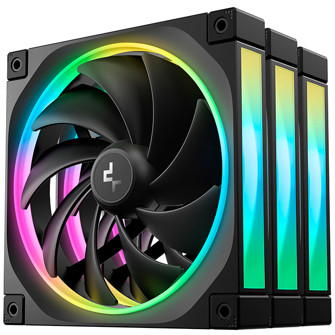 Ventilateur pour boîtier DeepCool FL14 (3 pcs) - R-FL14-BKAPN3-G