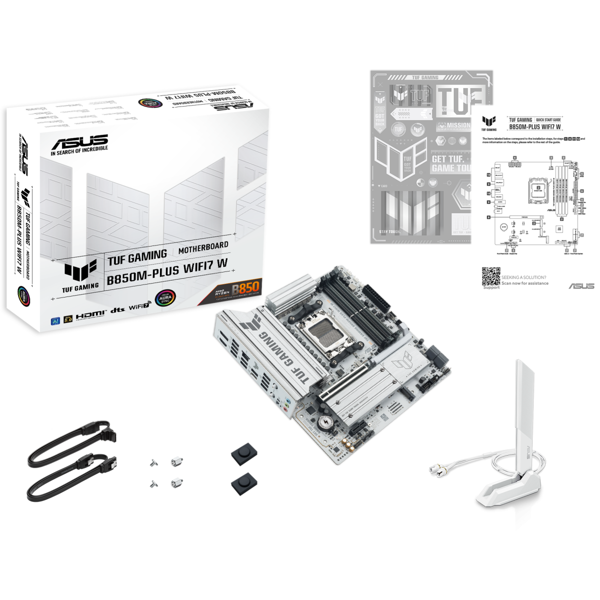 Carte mère ASUS TUF GAMING B850M-PLUS WIFI7 W - photo 7