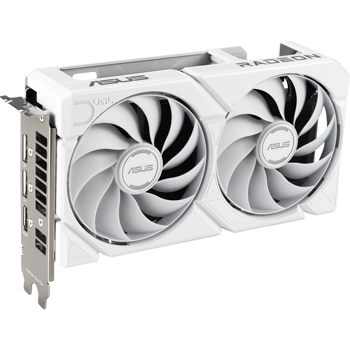 carte graphique AMD Radeon RX 9060 XT ASUS 16GB (DUAL-RX9060XT-16G-WHITE)