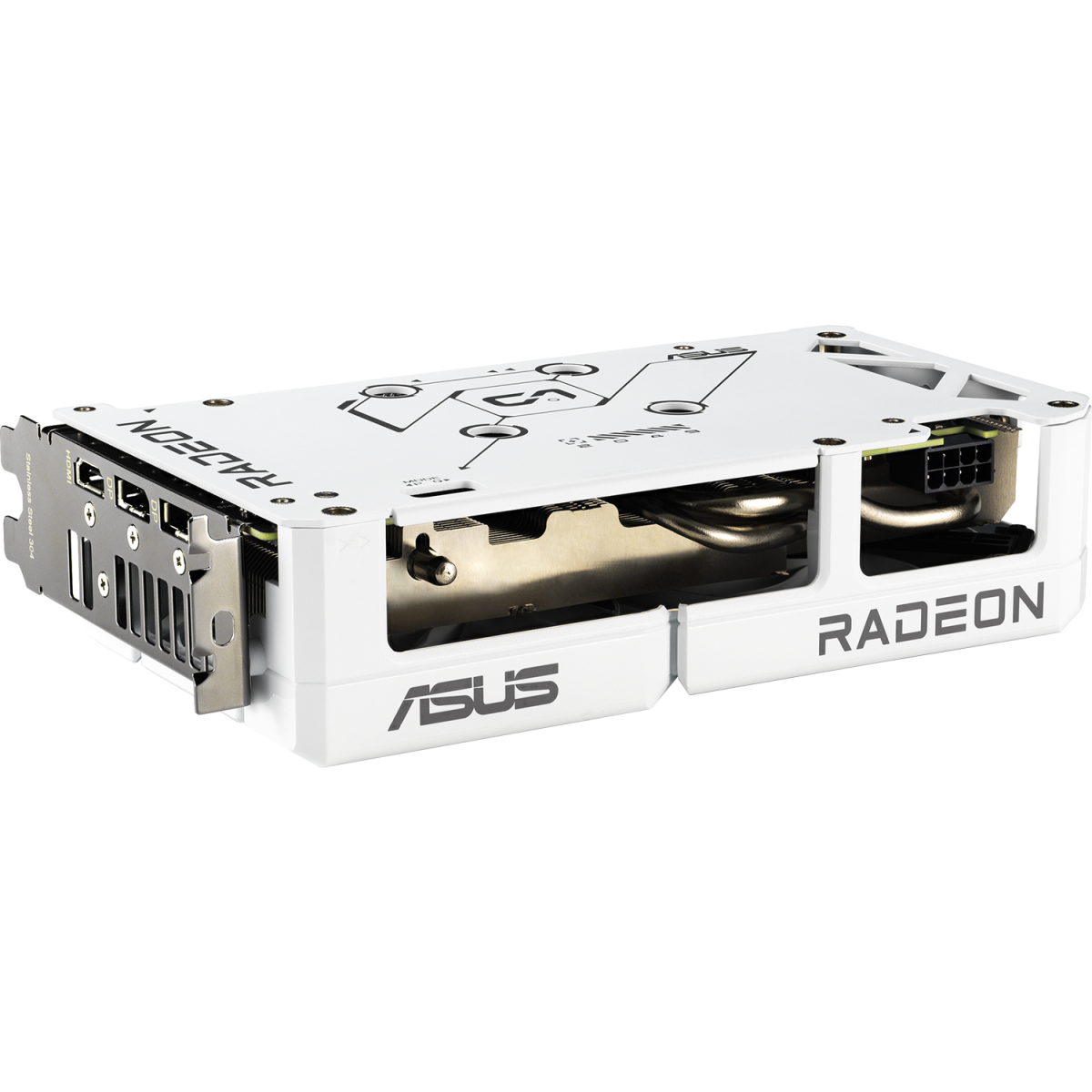 carte graphique AMD Radeon RX 9060 XT ASUS 16GB (DUAL-RX9060XT-16G-WHITE) - photo 7