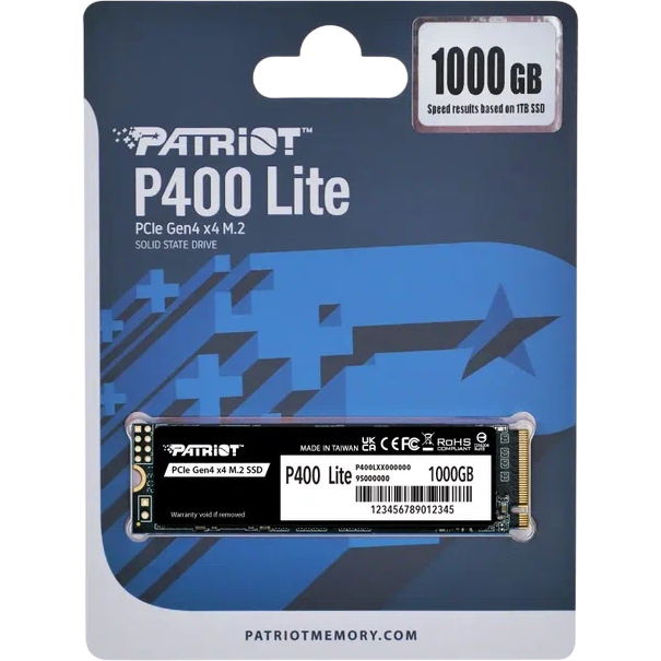 Stockage SSD 1TB Patriot P400 Lite (P400LP1KGM28H) - photo 4