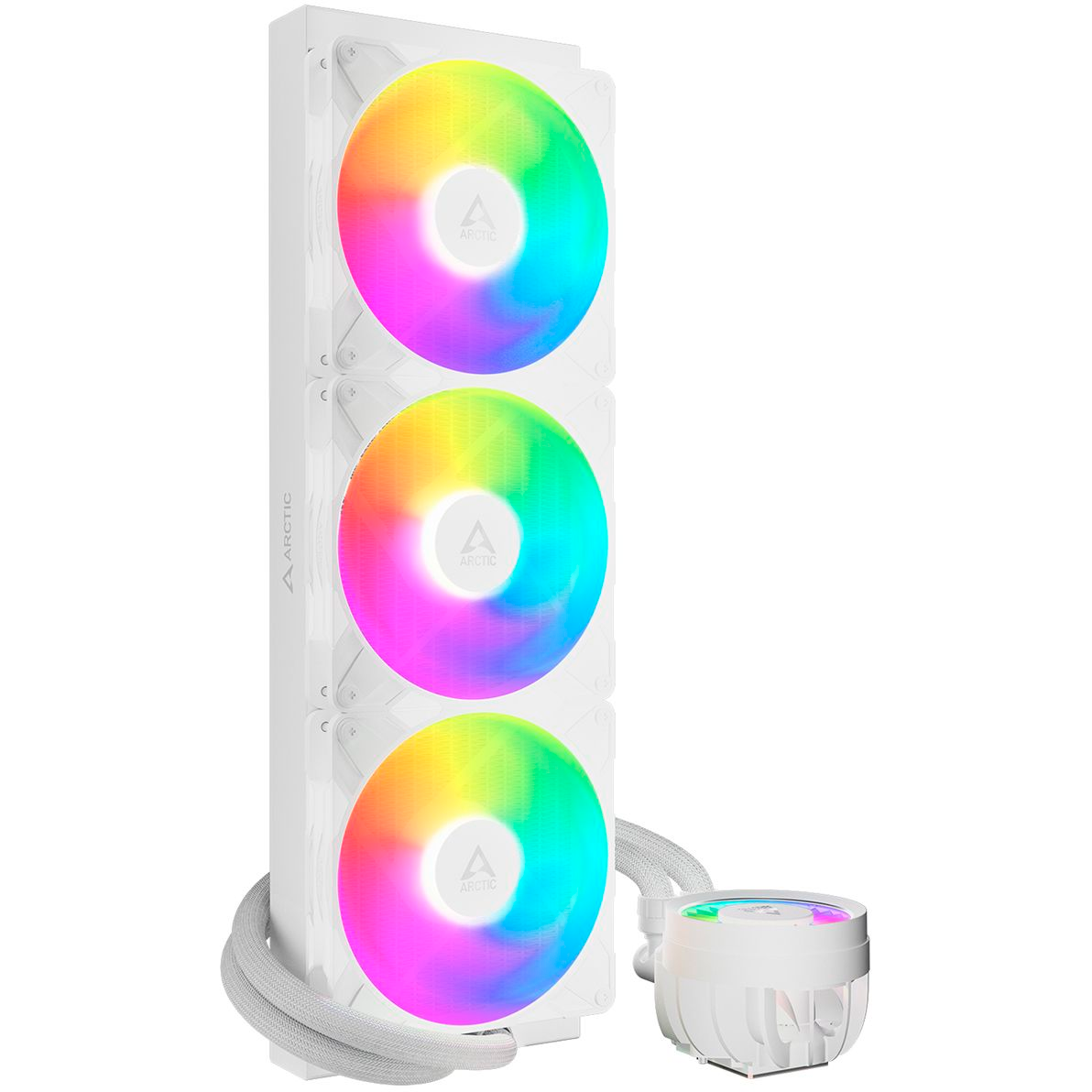 Système de refroidissement liquide Arctic Liquid Freezer III Pro 420 ARGB White - ACFRE00189A - photo 2