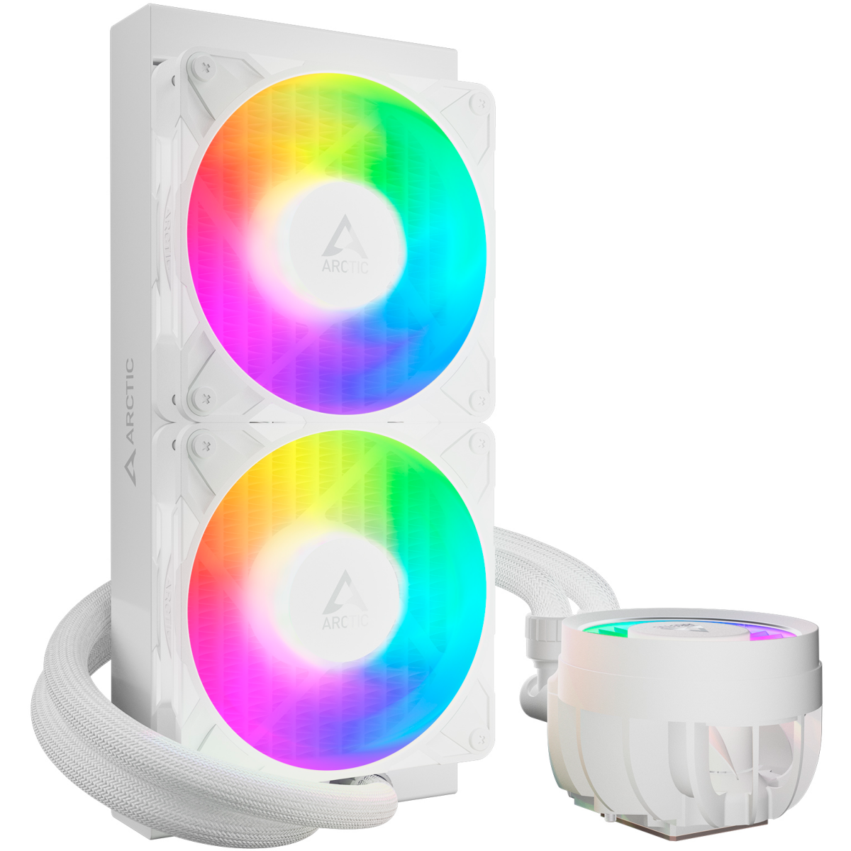 système de refroidissement liquide Arctic Liquid Freezer III Pro 240 ARGB White - ACFRE00186A - photo 2