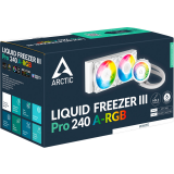système de refroidissement liquide Arctic Liquid Freezer III Pro 240 ARGB White (ACFRE00186A)