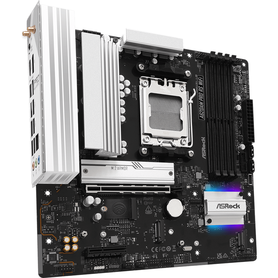 Carte mère ASRock A620AM Pro RS WiFi - photo 2