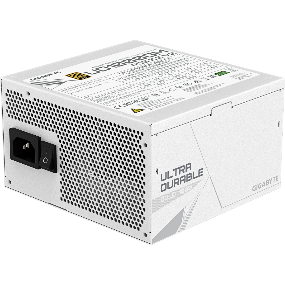 Alimentation électrique 1000W Gigabyte GP-UD1000GM PG5 V2 ICE - GP-UD1000GM PG5 ICE - photo 3